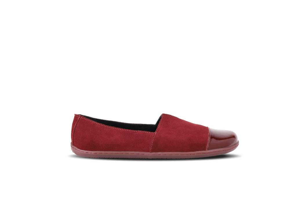 Barefoot Mocasines Be Lenka Rosaluna - Burgundy