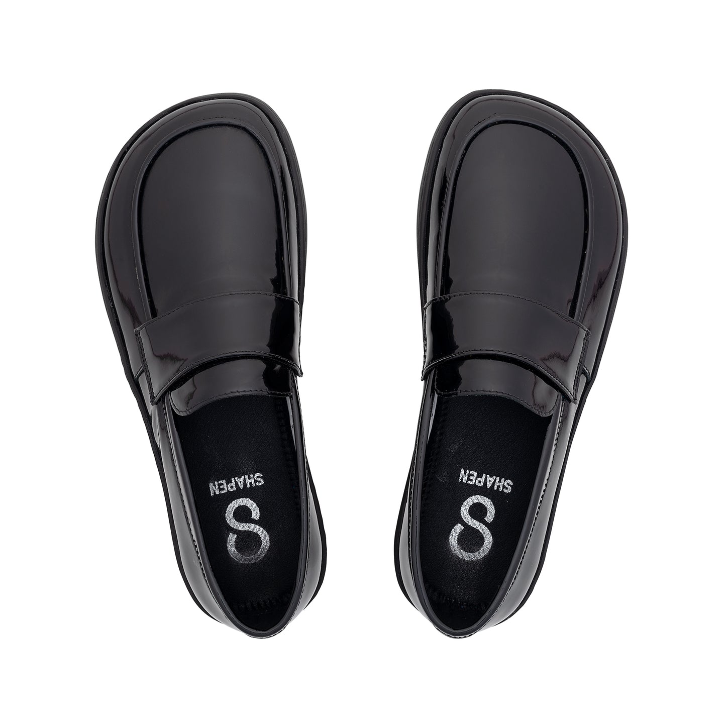 Shapen - Sheen Black - Mocasines barefoot