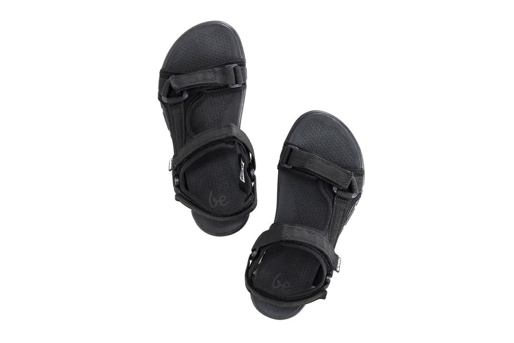 Be Lenka - Flow All Black - Sandalias barefoot unisex negras