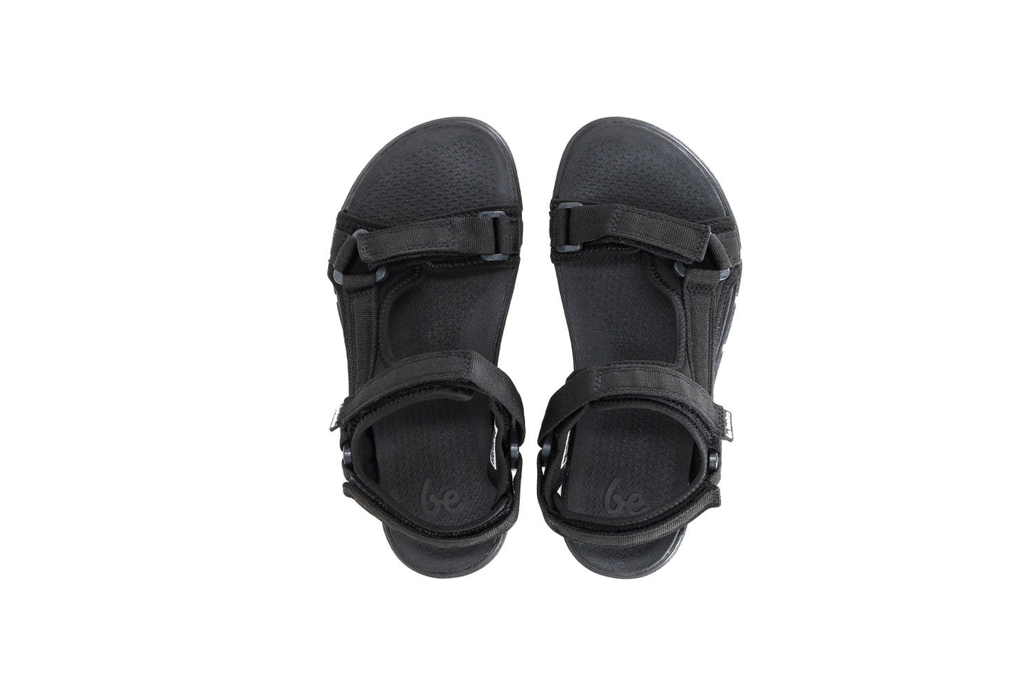 Be Lenka - Flow All Black - Sandalias barefoot unisex negras