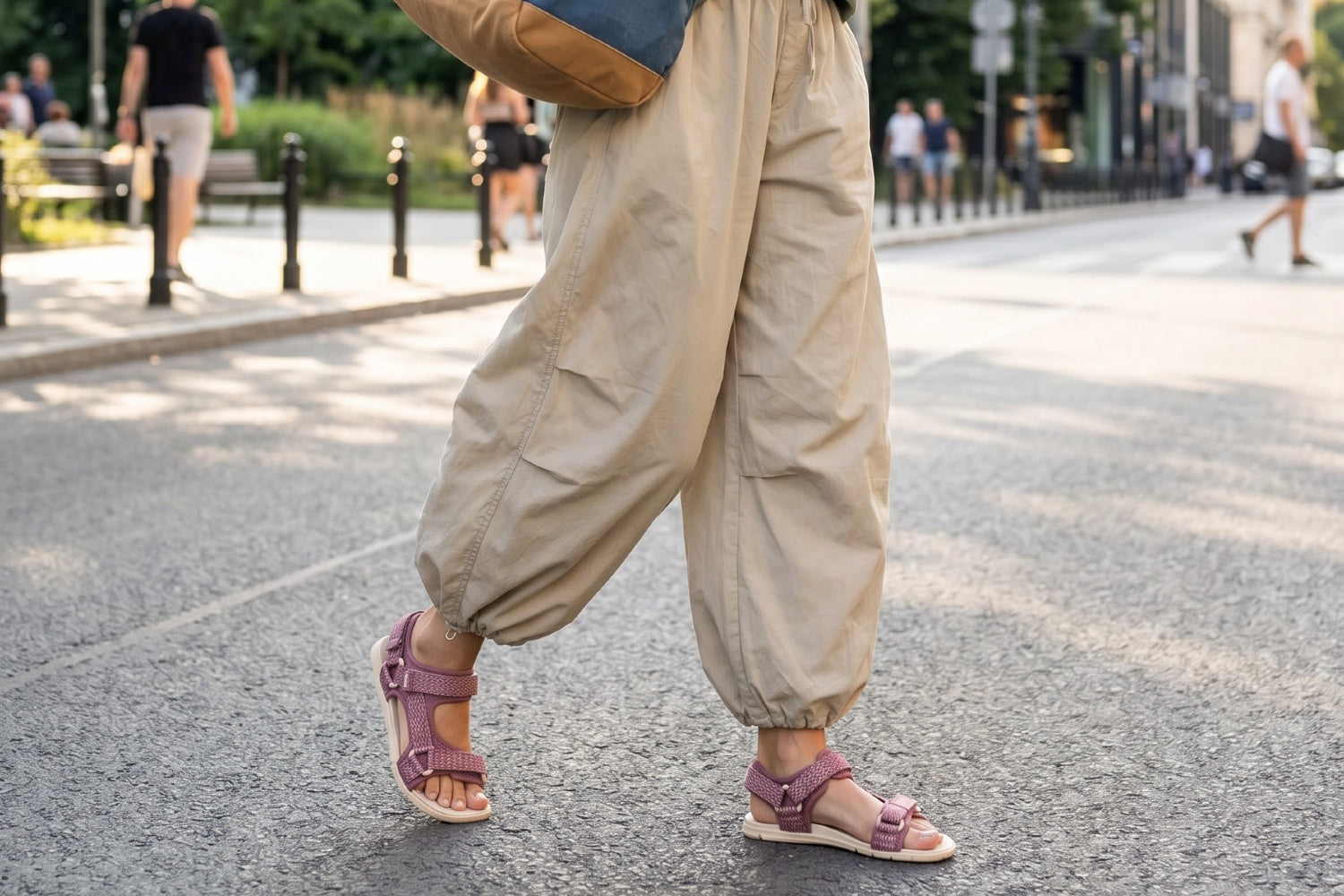 Be Lenka - Flow Dusty Rose - Sandalias barefoot unisex rosas