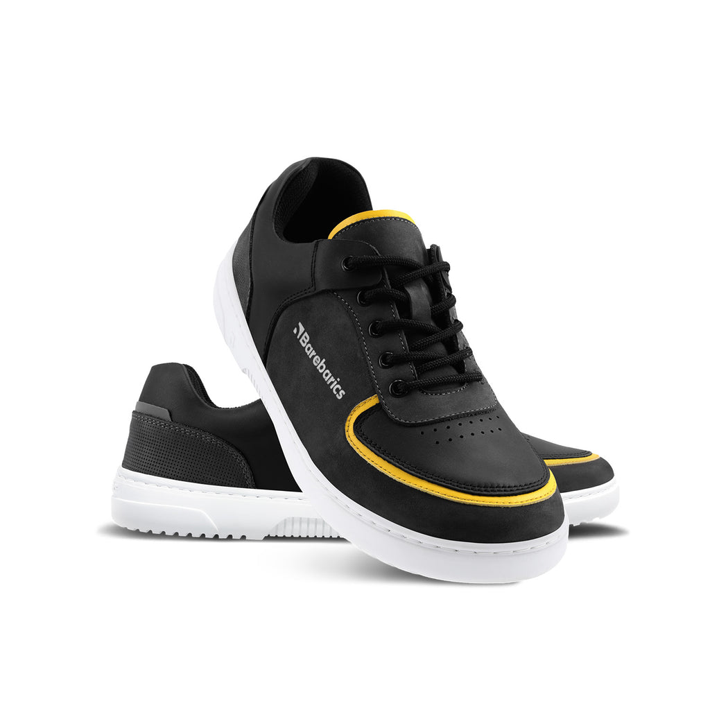 Barebarics - Blend Dark Grey & Black - Sneakers barefoot