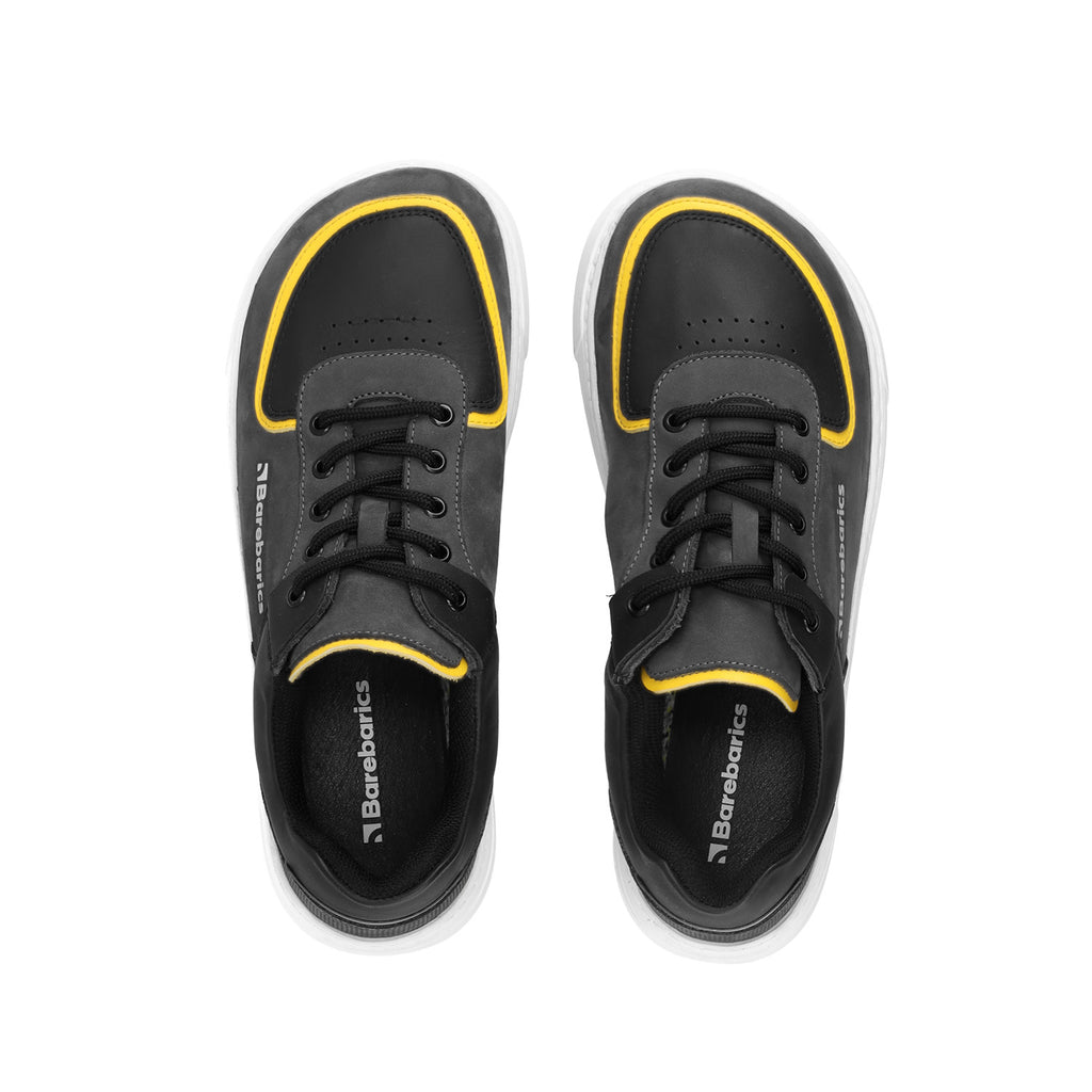 Barebarics - Blend Dark Grey & Black - Sneakers barefoot