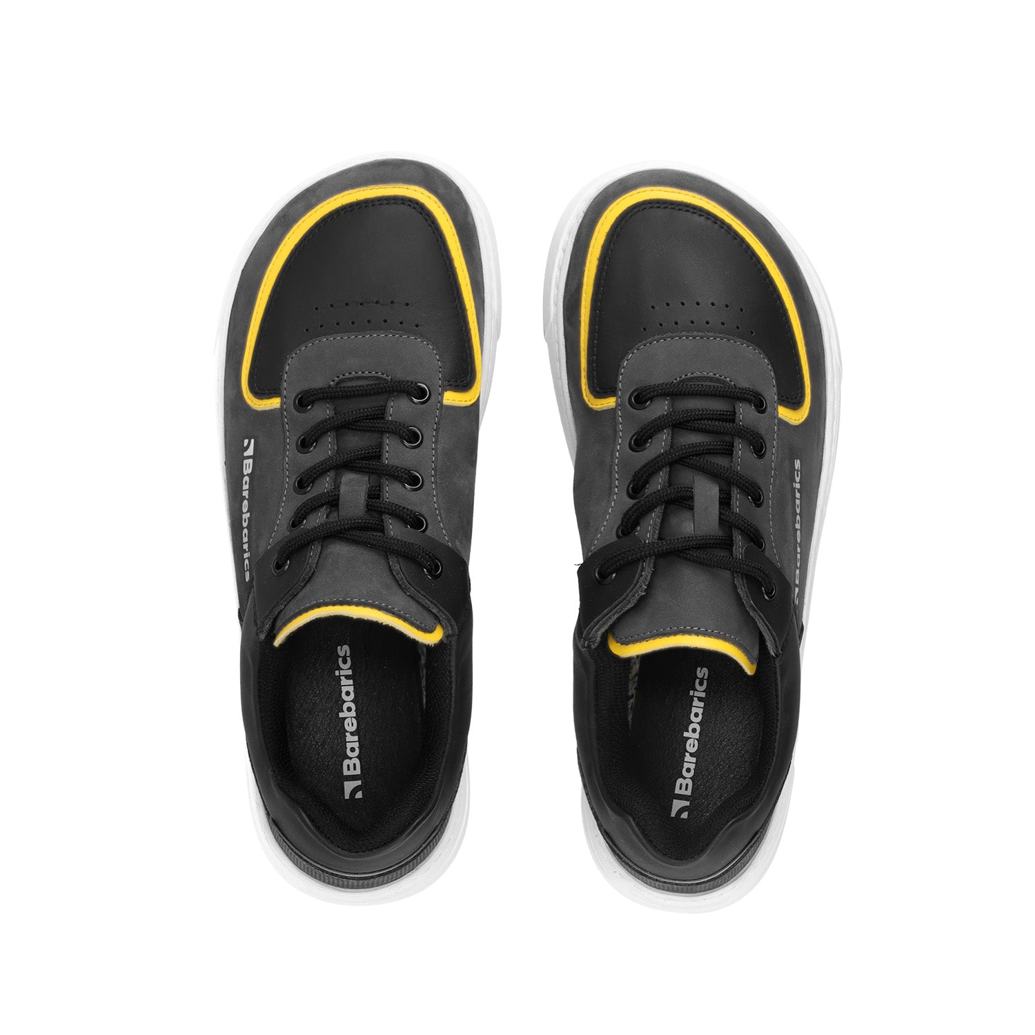Barebarics - Blend Dark Grey & Black - Sneakers barefoot