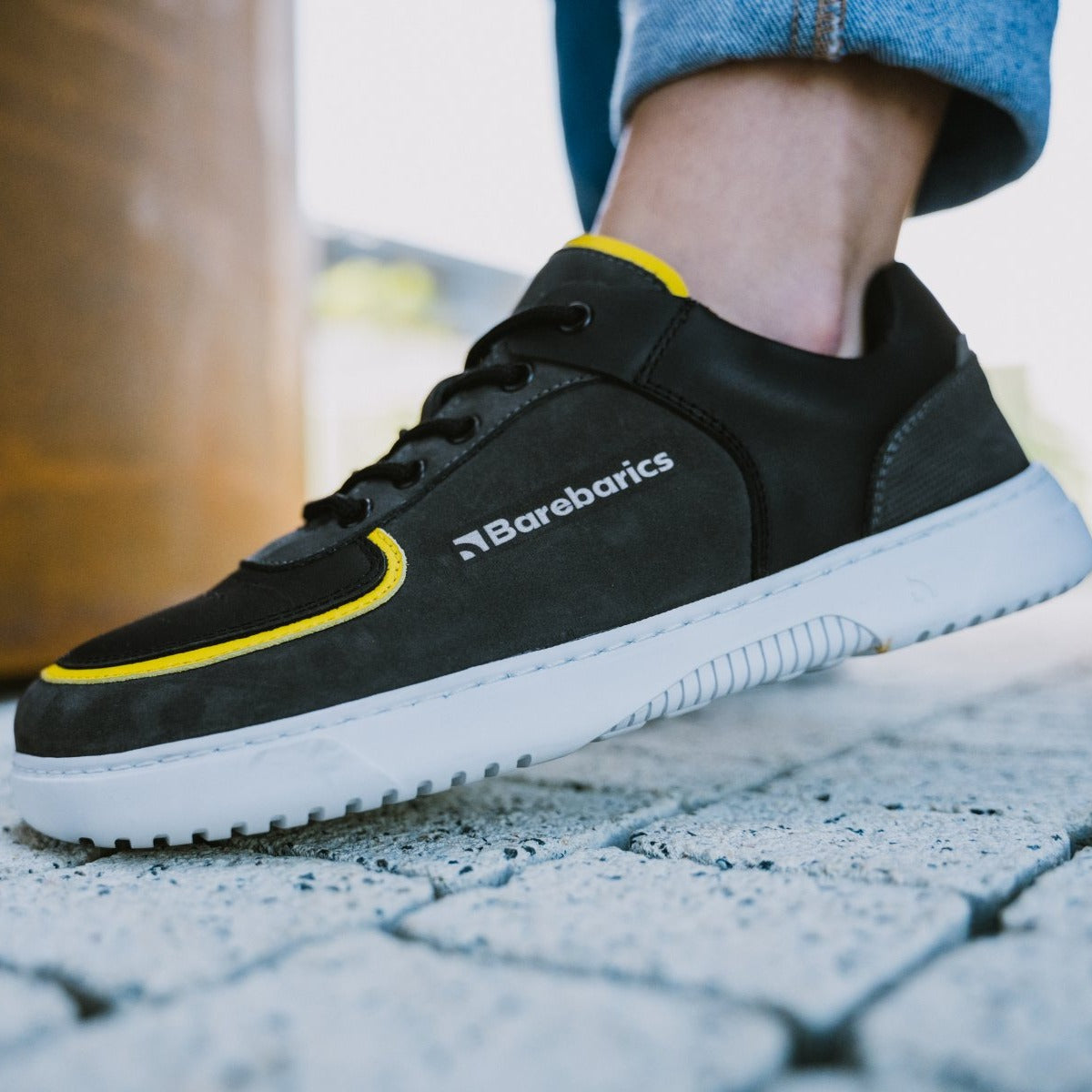 Barebarics - Blend Dark Grey & Black - Sneakers barefoot