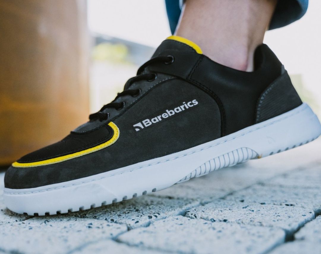 Barebarics - Blend Dark Grey & Black - Sneakers barefoot