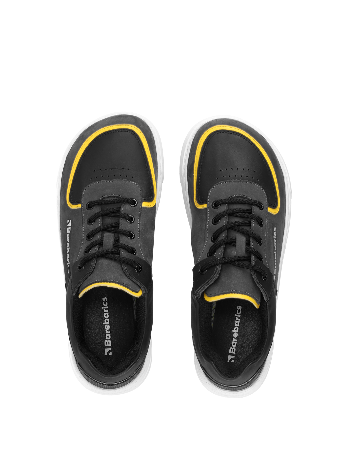 Barebarics - Blend Dark Grey & Black - Sneakers barefoot