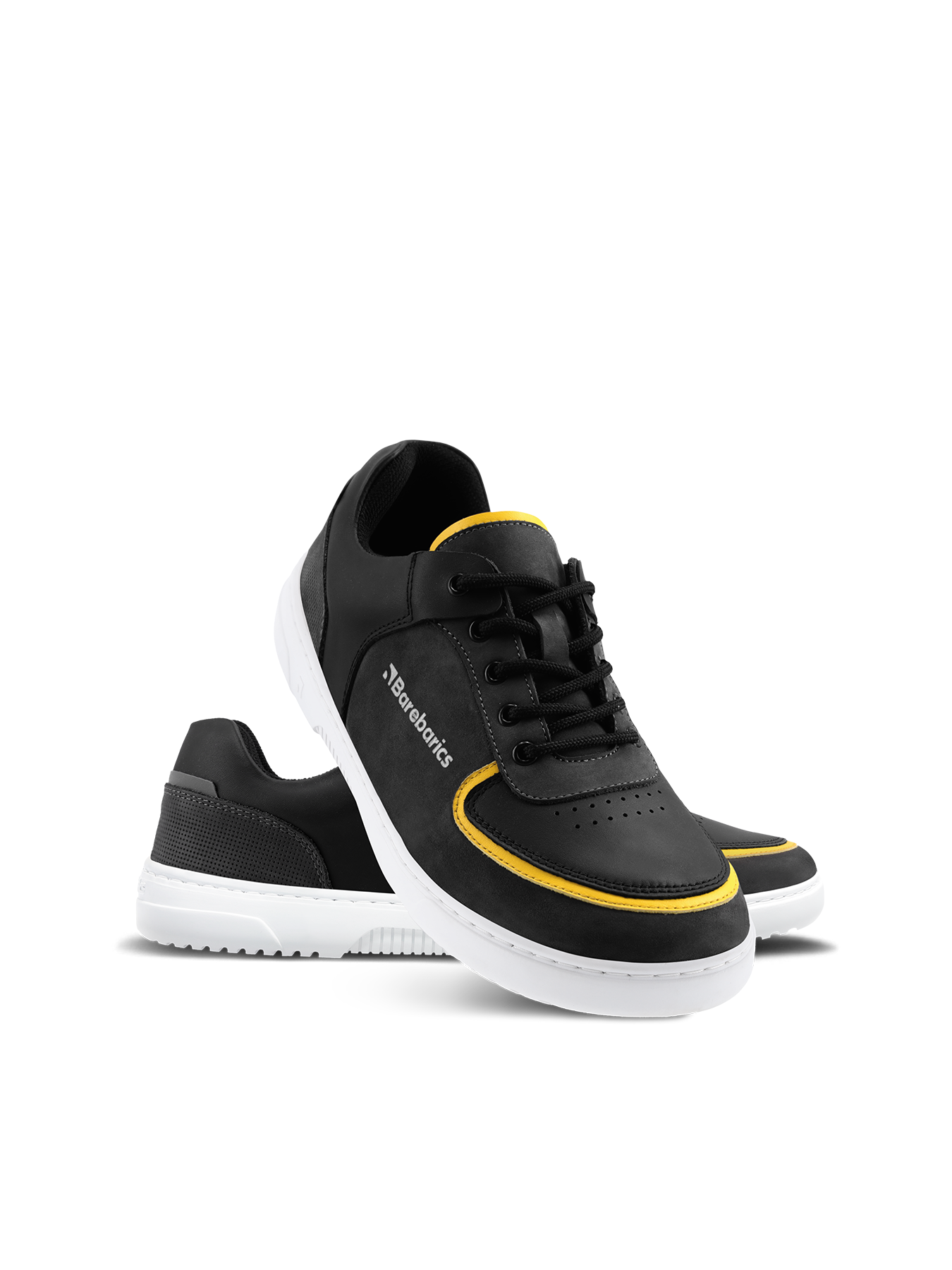 Barebarics - Blend Dark Grey & Black - Sneakers barefoot