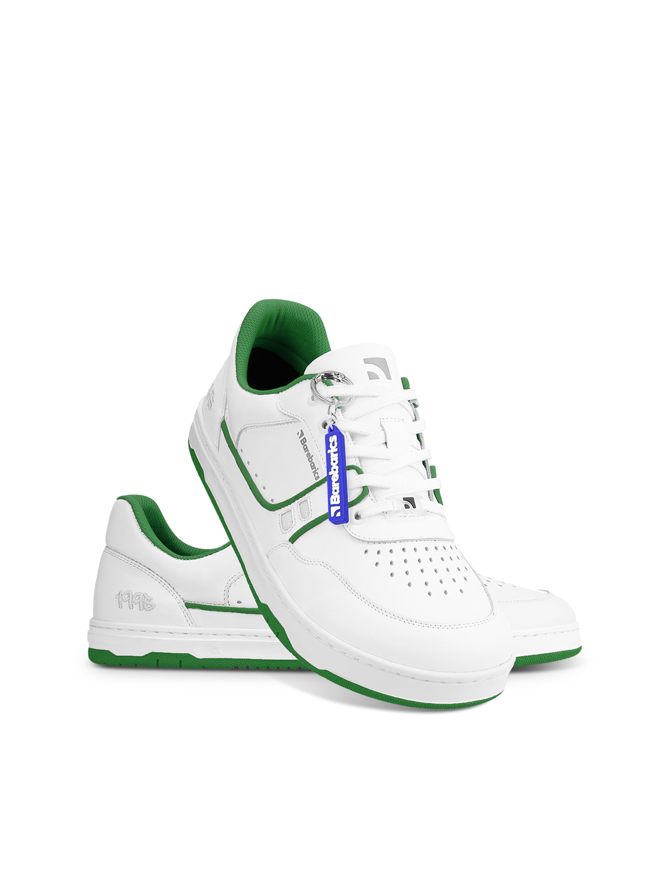 Barefoot Sneakers Barebarics Arise - White & Green
