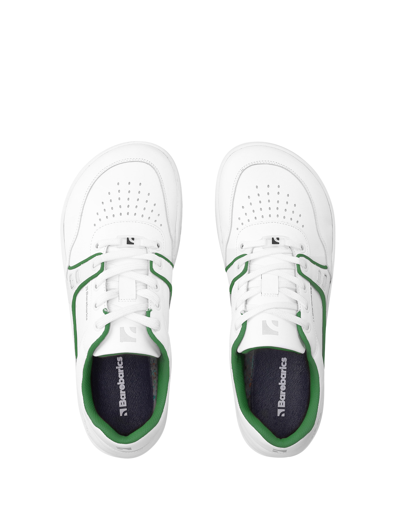 Barefoot Sneakers Barebarics Arise - White & Green