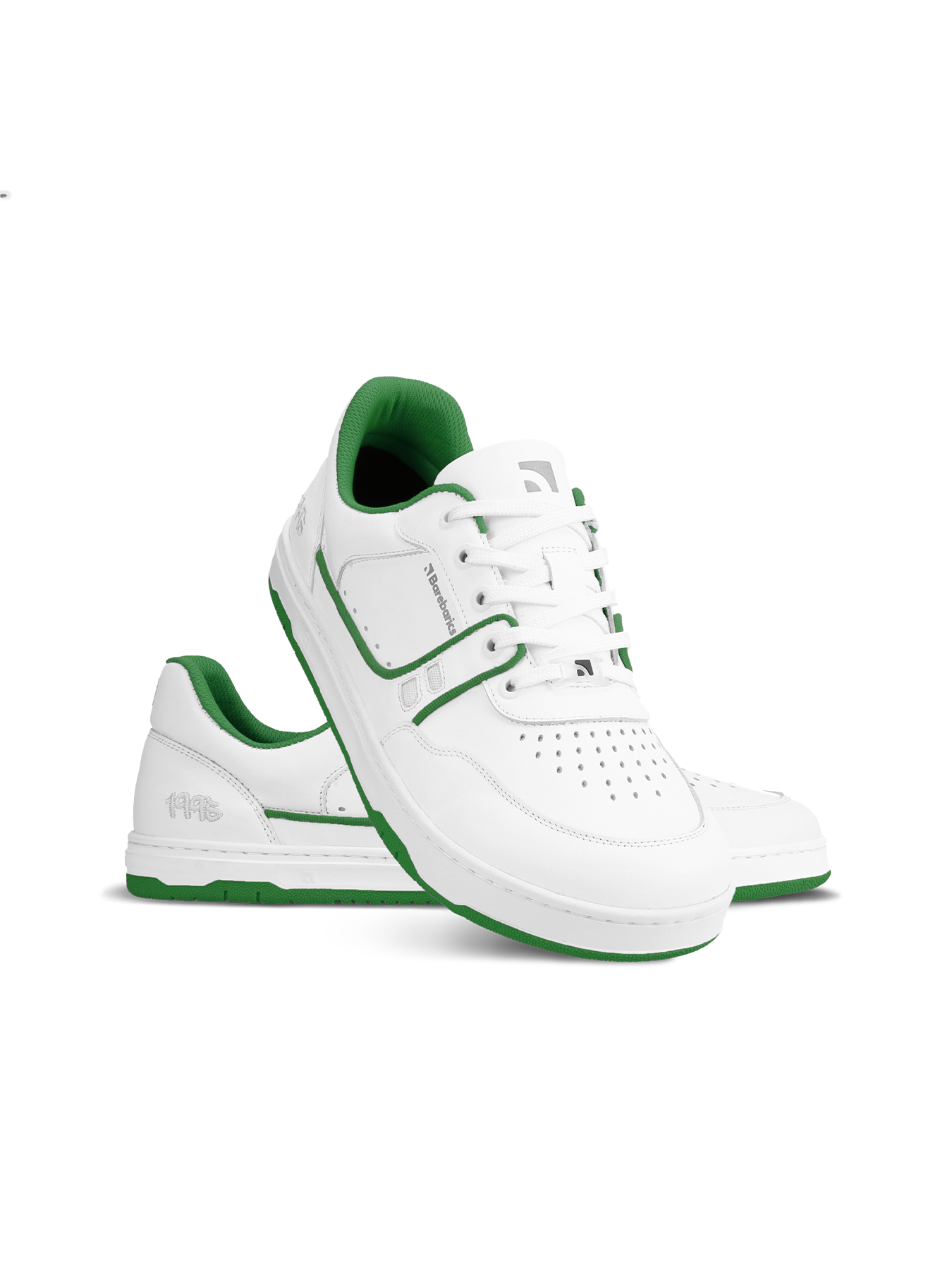 Barefoot Sneakers Barebarics Arise - White & Green