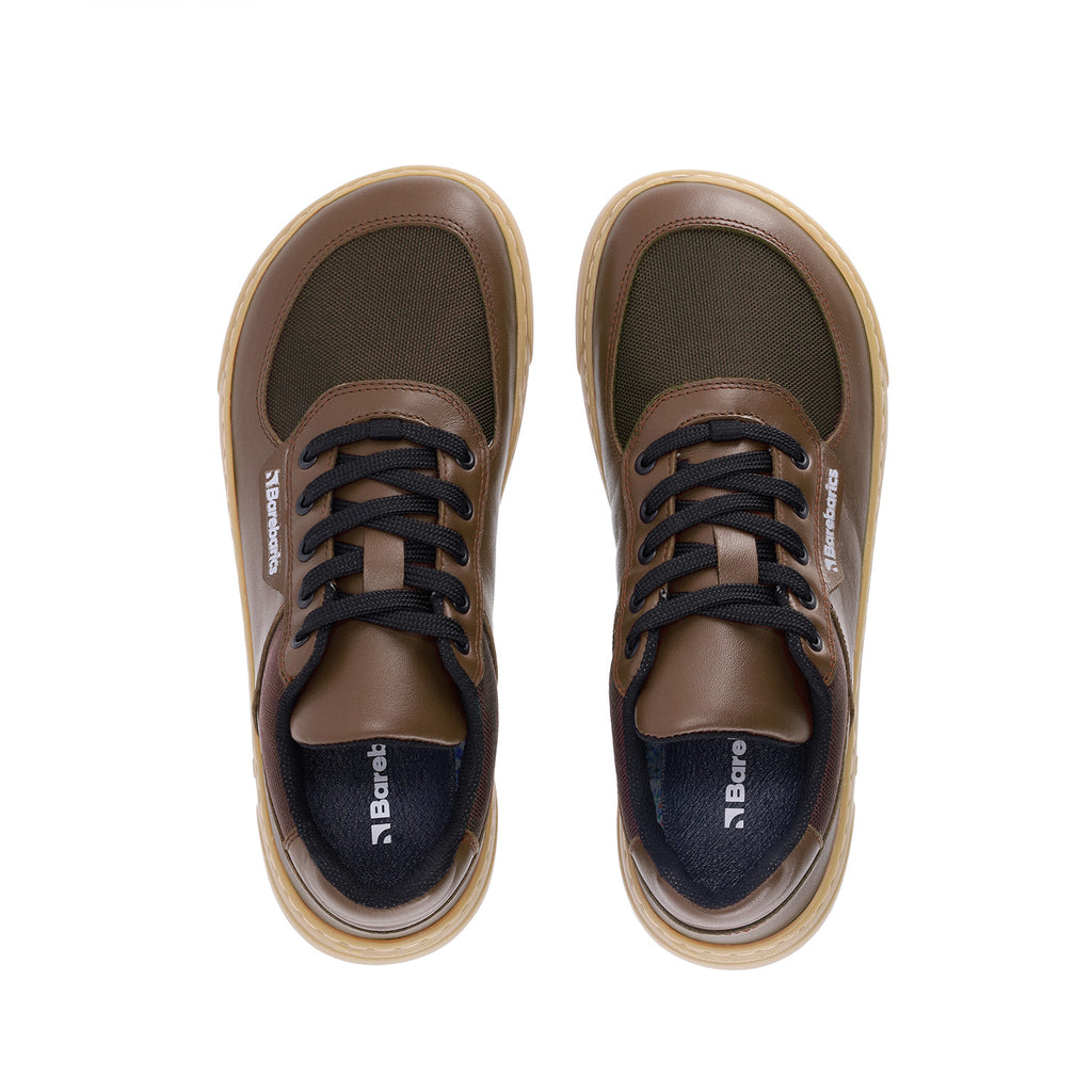 Barefoot Sneakers Barebarics Bravo - Carob Brown