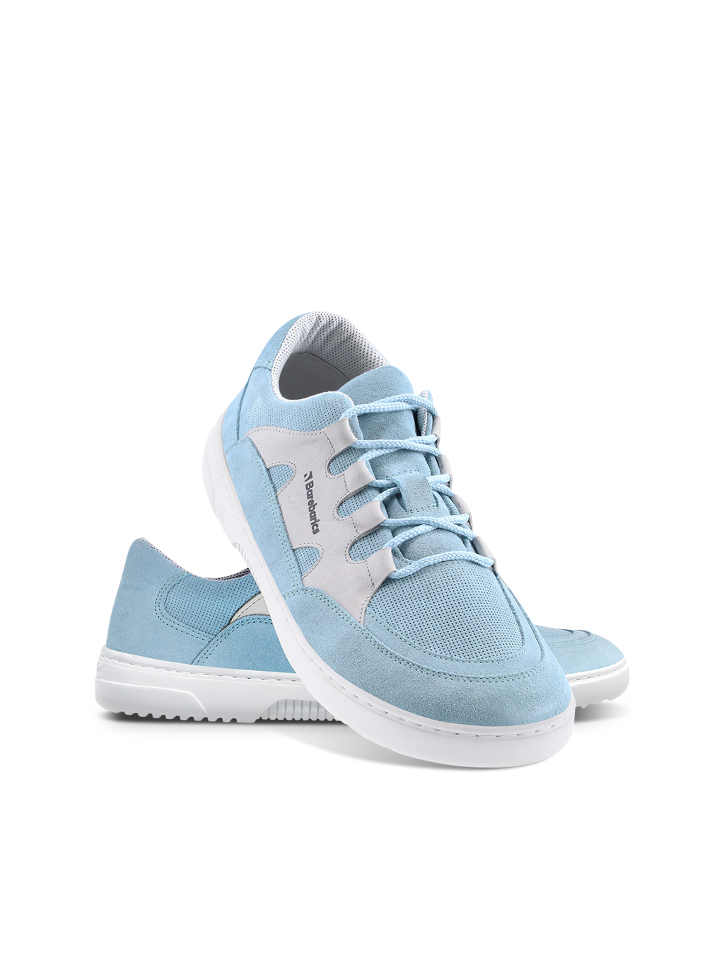 Barefoot Sneakers Barebarics Evo - Light Blue & White