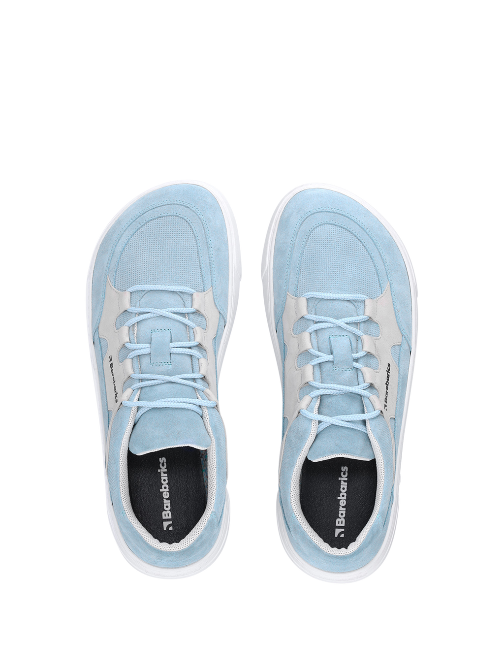 Barefoot Sneakers Barebarics Evo - Light Blue & White