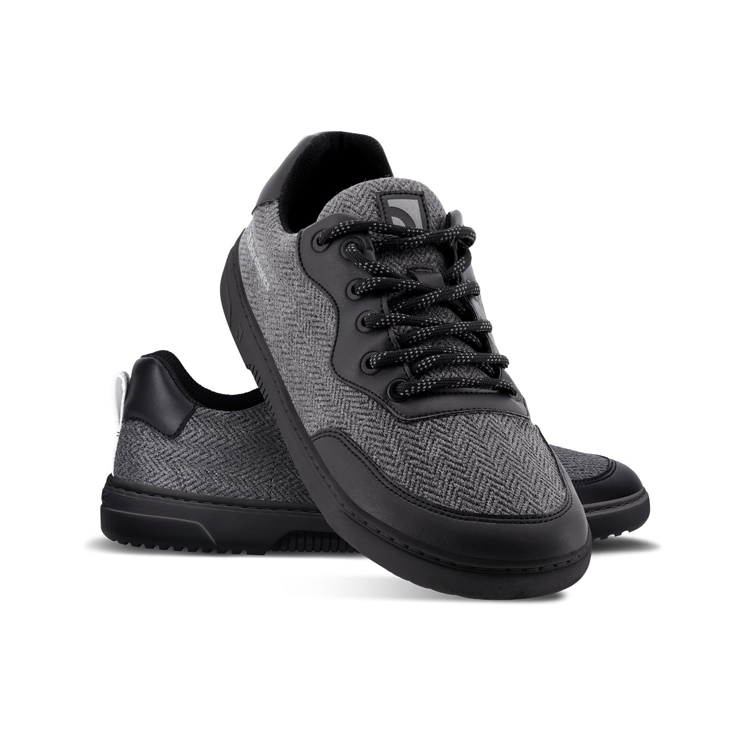 Barefoot Sneakers Barebarics - Kudos - Black & Grey