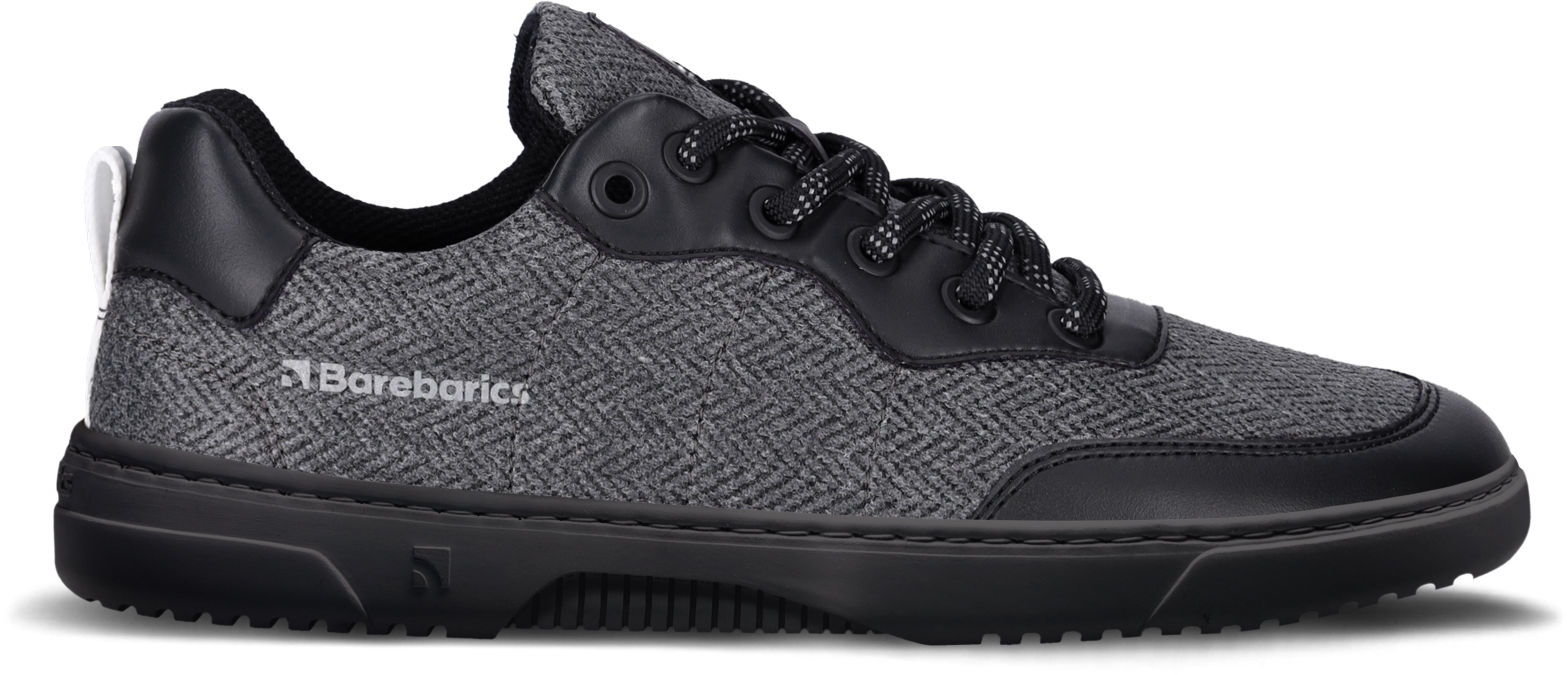 Barefoot Sneakers Barebarics - Kudos - Black & Grey