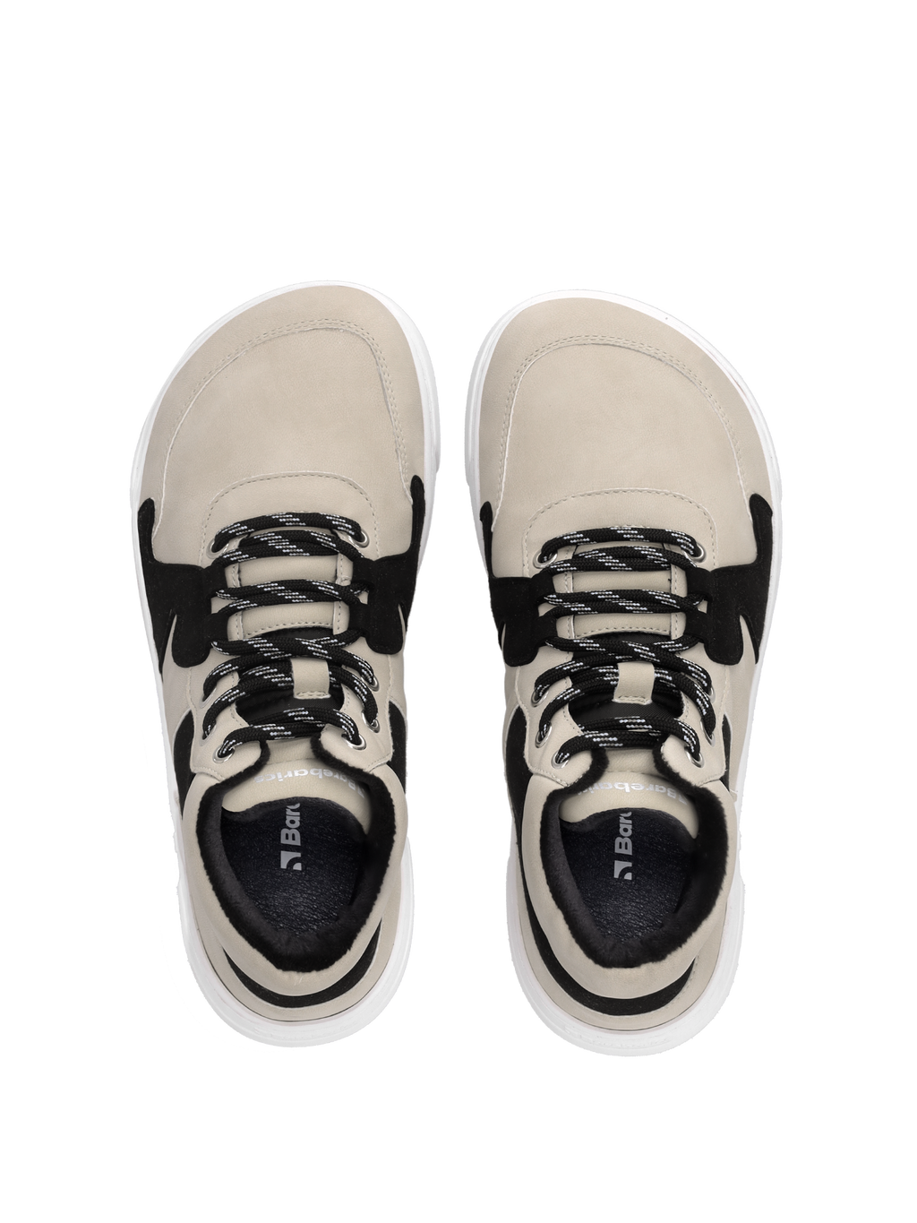Barefoot Sneakers Barebarics Lynx - Beige & White
