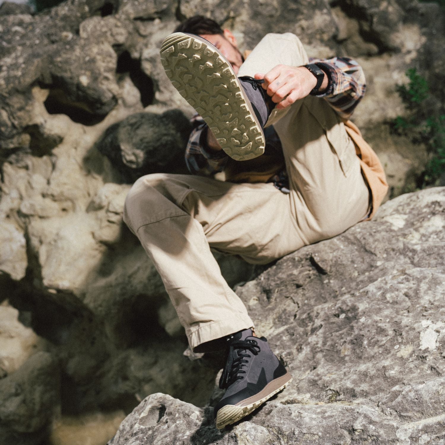 Calzado Barefoot Barebarics Trekker - Dark Grey