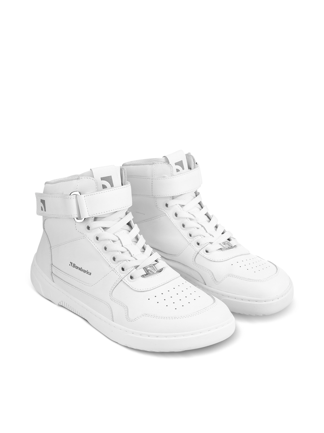 Barebarics - Zing High Top All White Leather - Botines deportivos barefoot