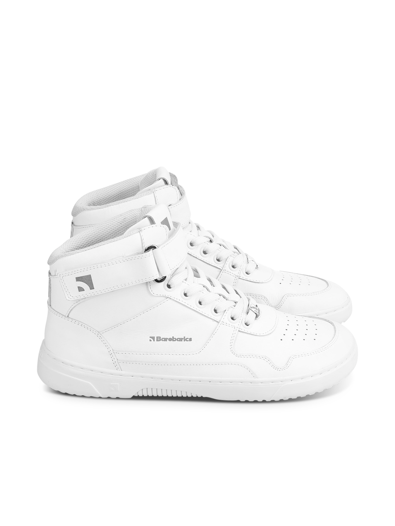 Barebarics - Zing High Top All White Leather - Botines deportivos barefoot
