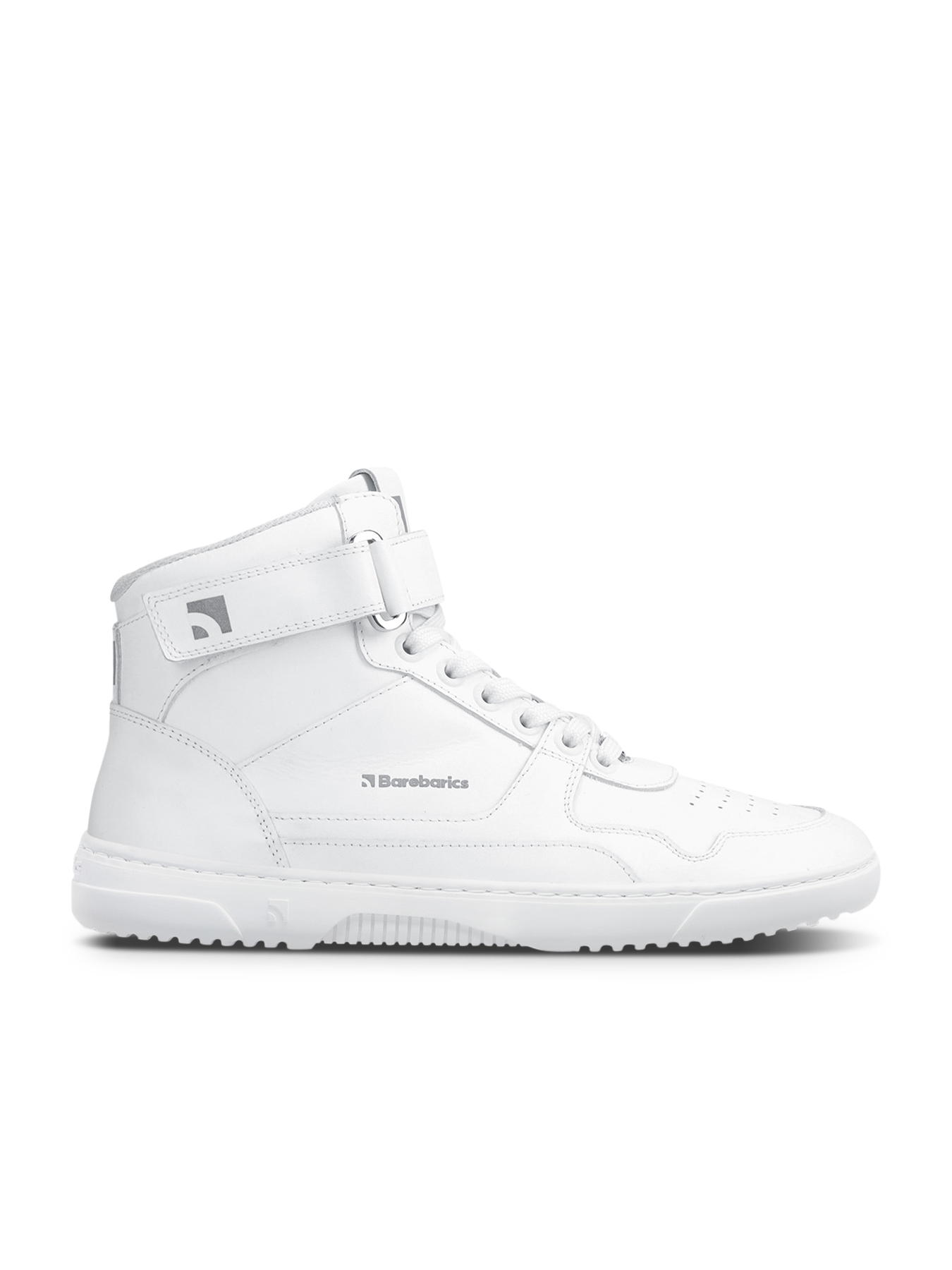 Barebarics - Zing High Top All White Leather - Botines deportivos barefoot