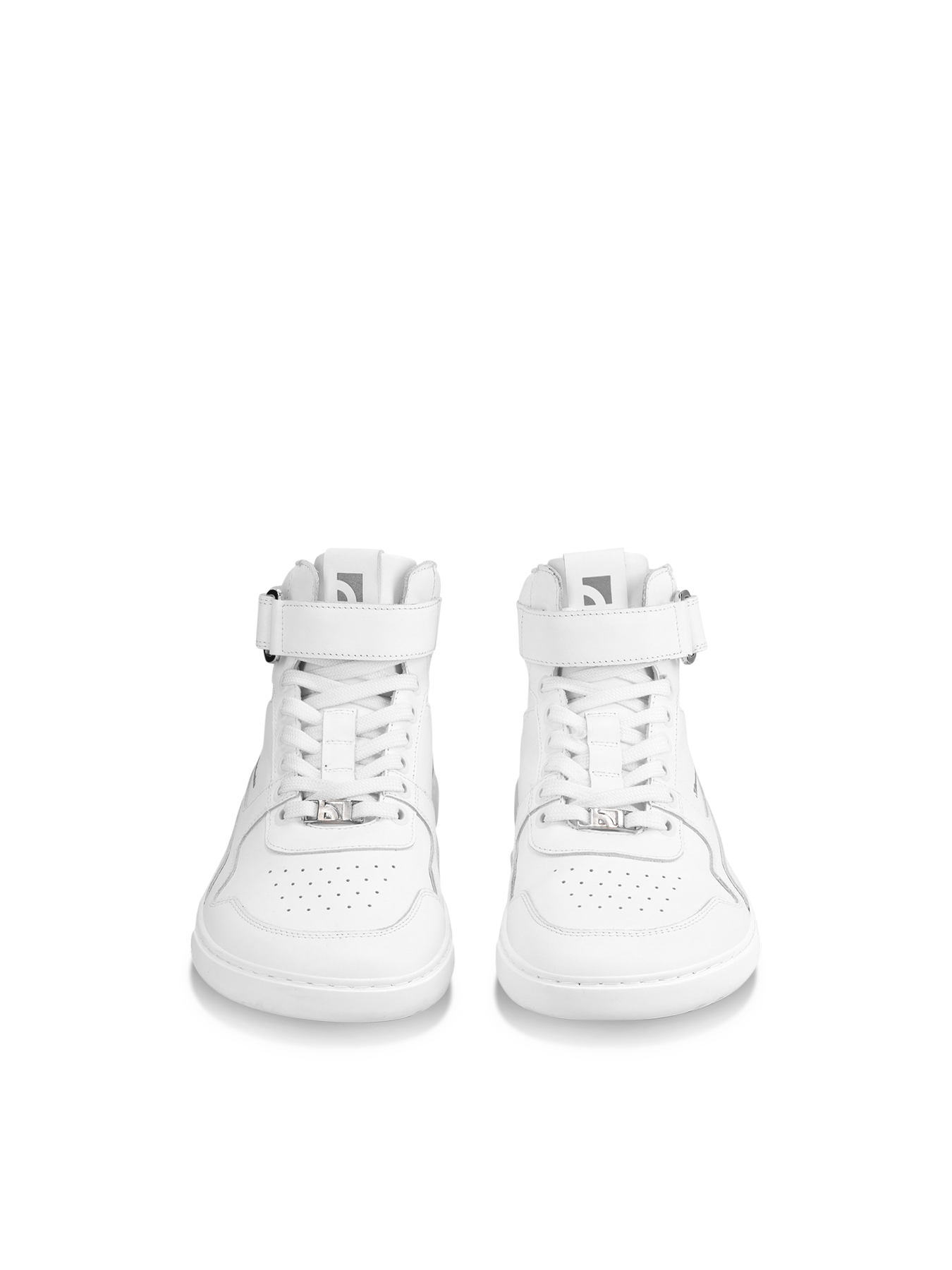 Barebarics - Zing High Top All White Leather - Botines deportivos barefoot