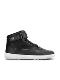Barefoot Sneakers Barebarics Zing - High Top - Black & White - Leather