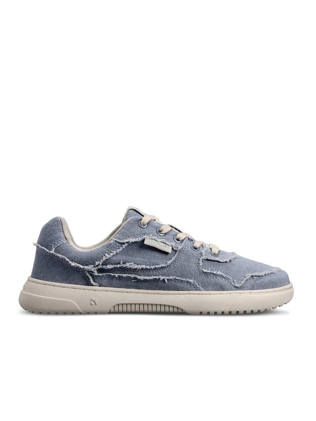 Barebarics - Zing Denim Light Blue - Zapatillas barefoot unisex azules de tela vaquera