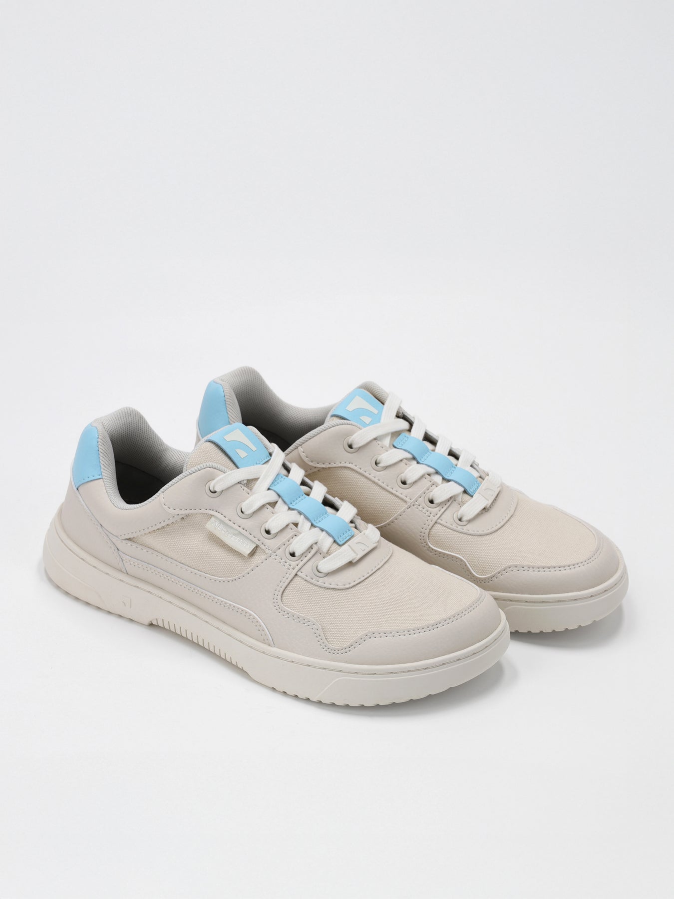 Barebarics - Zing Off White & Blue - Deportivas barefoot