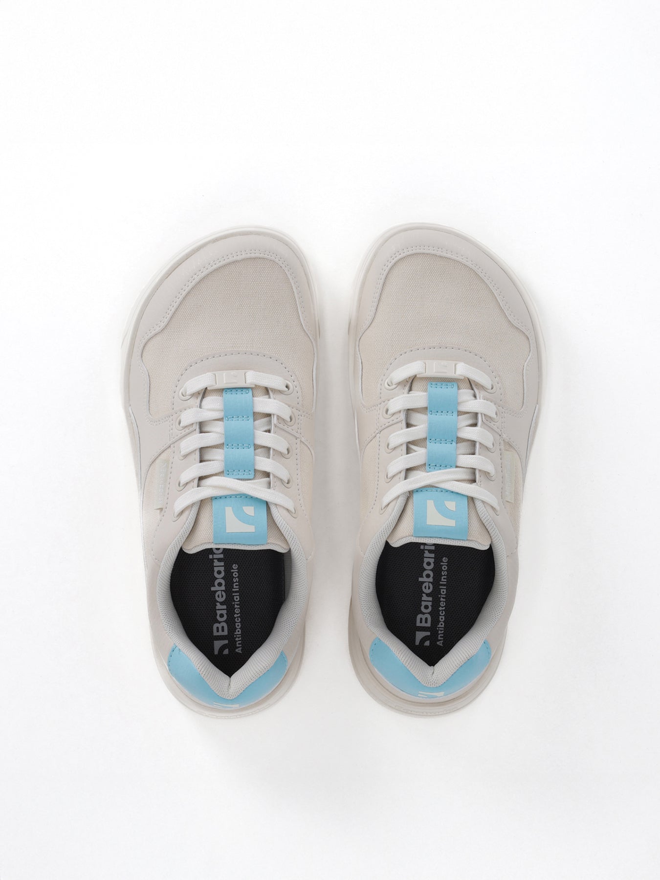Barebarics - Zing Off White & Blue - Deportivas barefoot