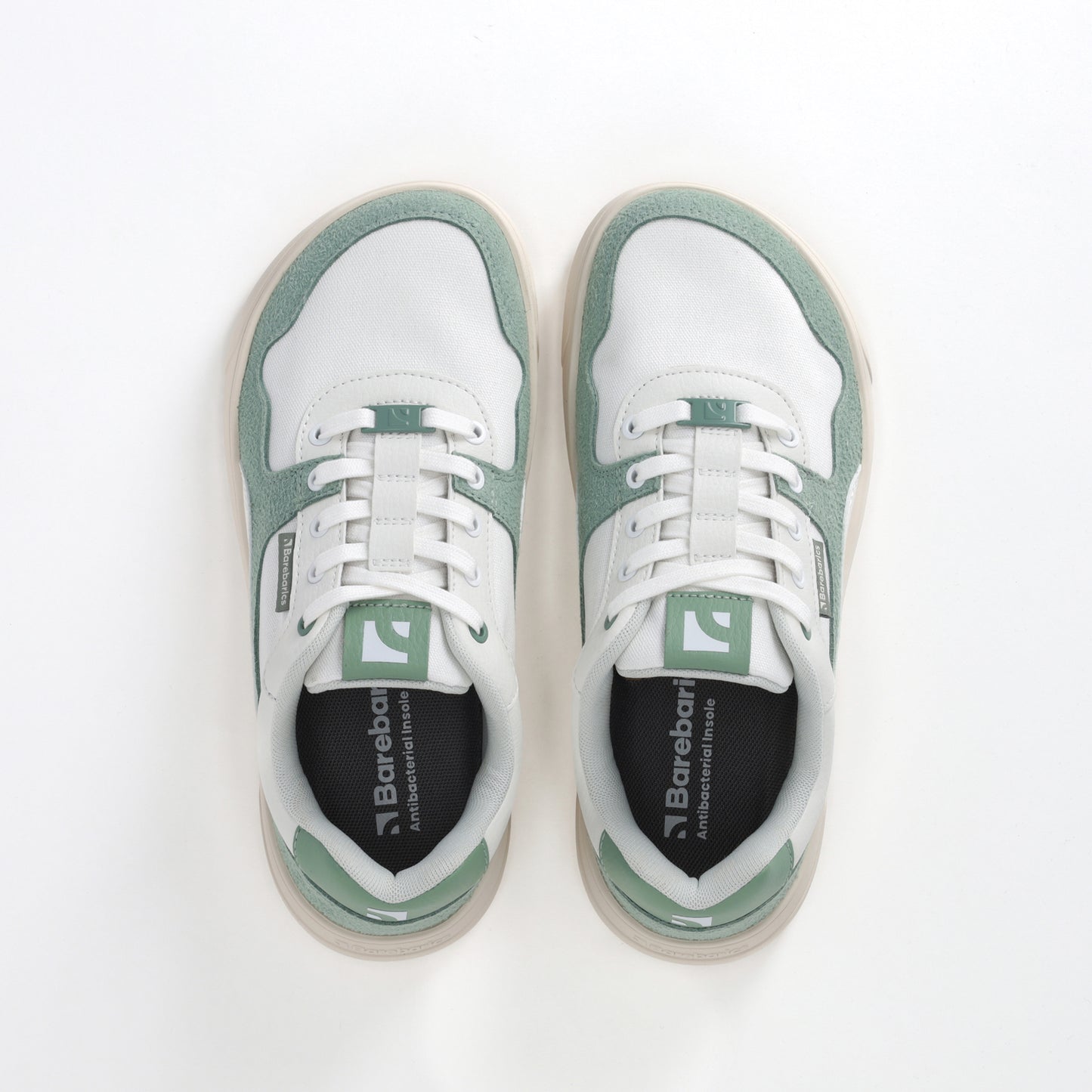 Barebarics - Zing White & Green - Deportivas barefoot