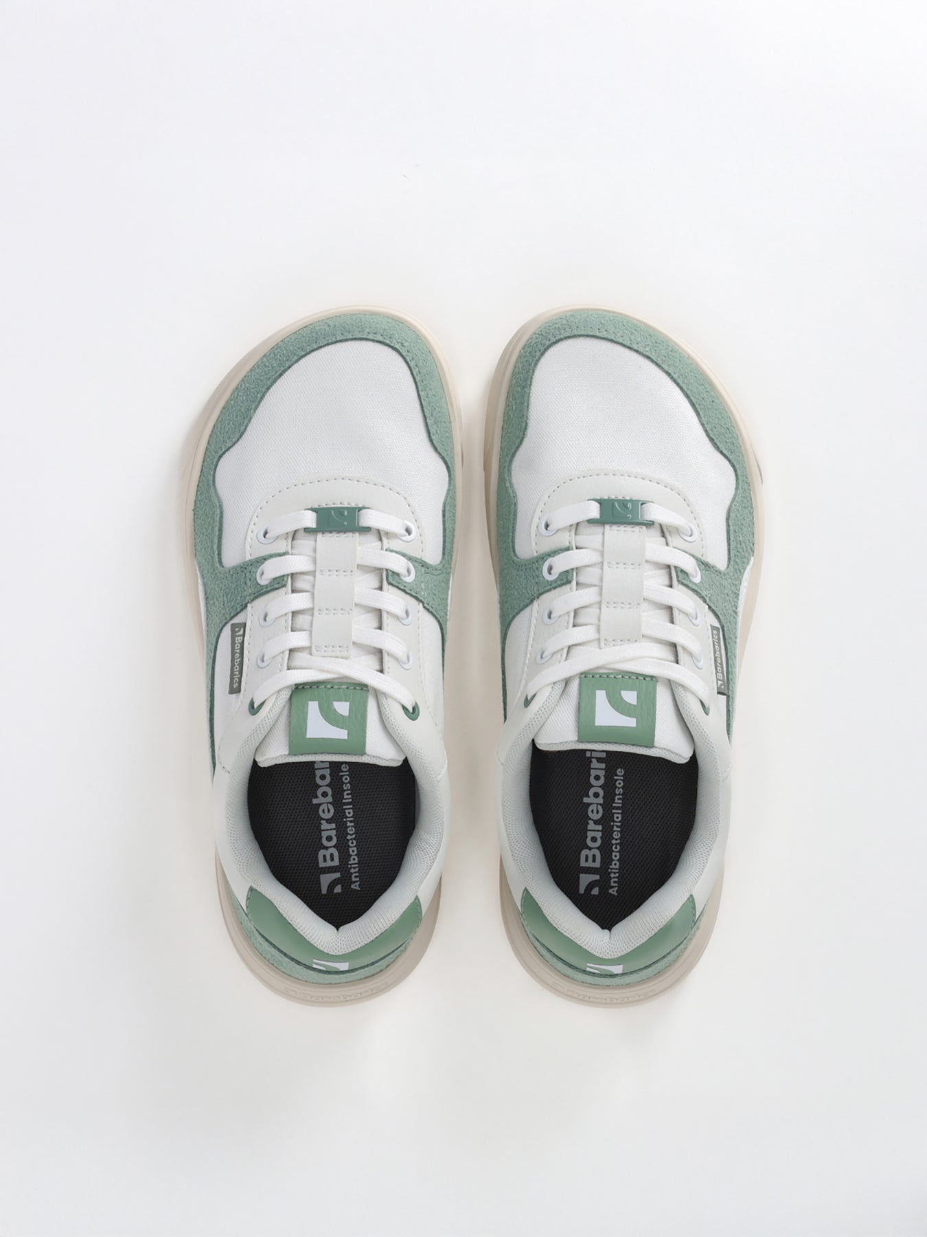 Barebarics - Zing White & Green - Deportivas barefoot