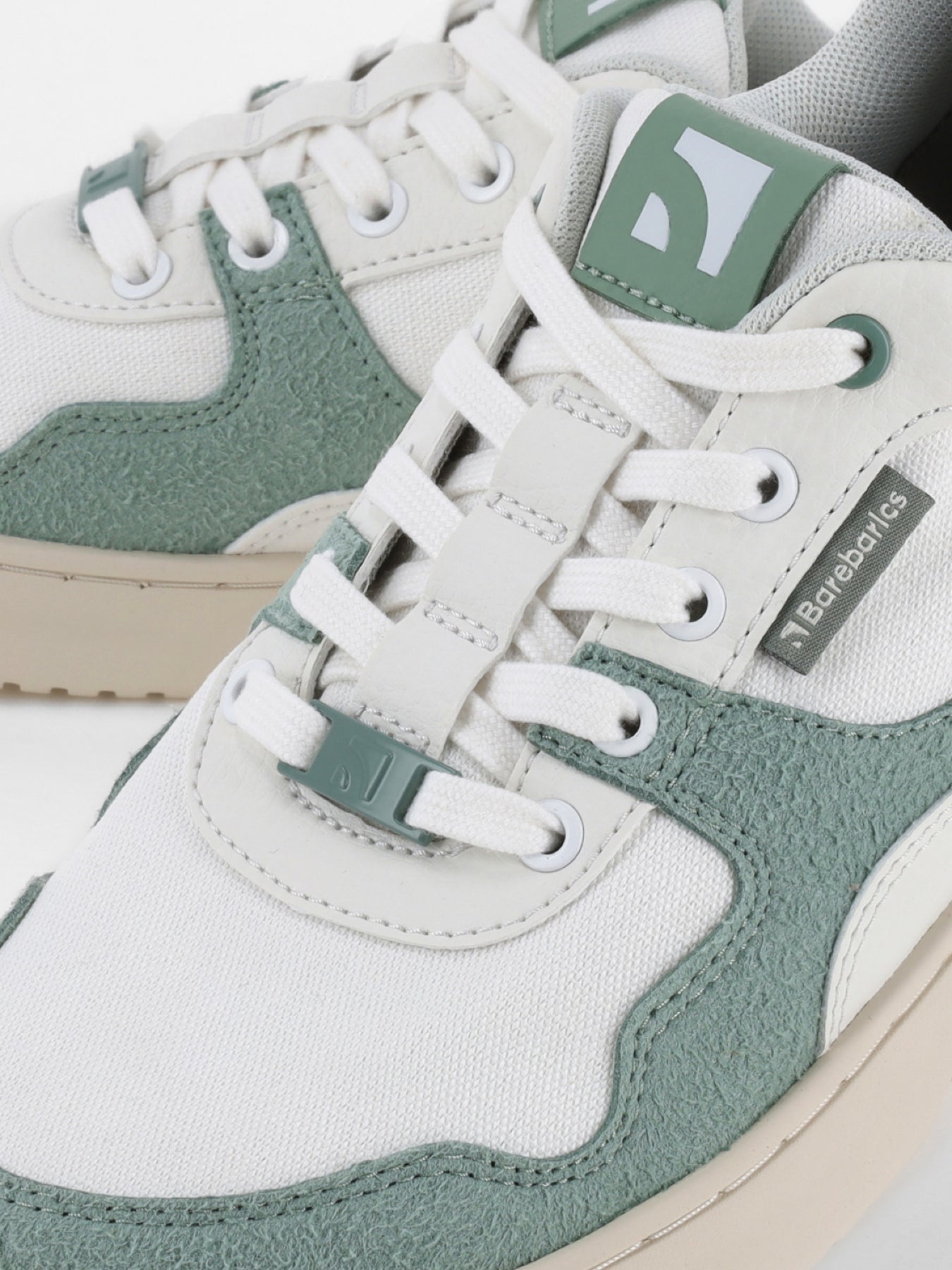 Barebarics - Zing White & Green - Deportivas barefoot