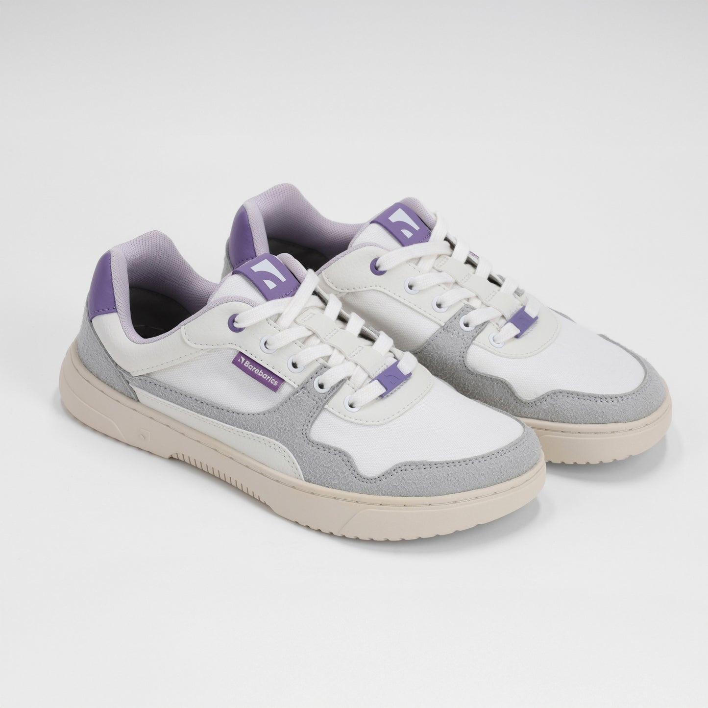 Barebarics - Zing White & Purple - Deportivas barefoot