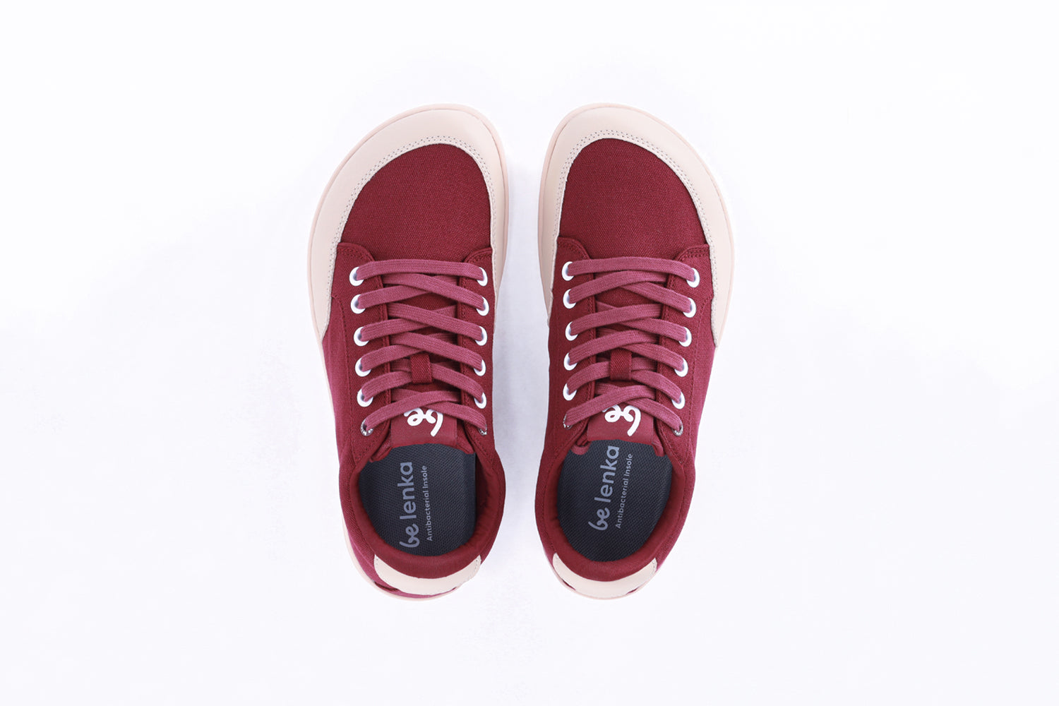 Barefoot zapatillas Be Lenka Rebound - Burgundy