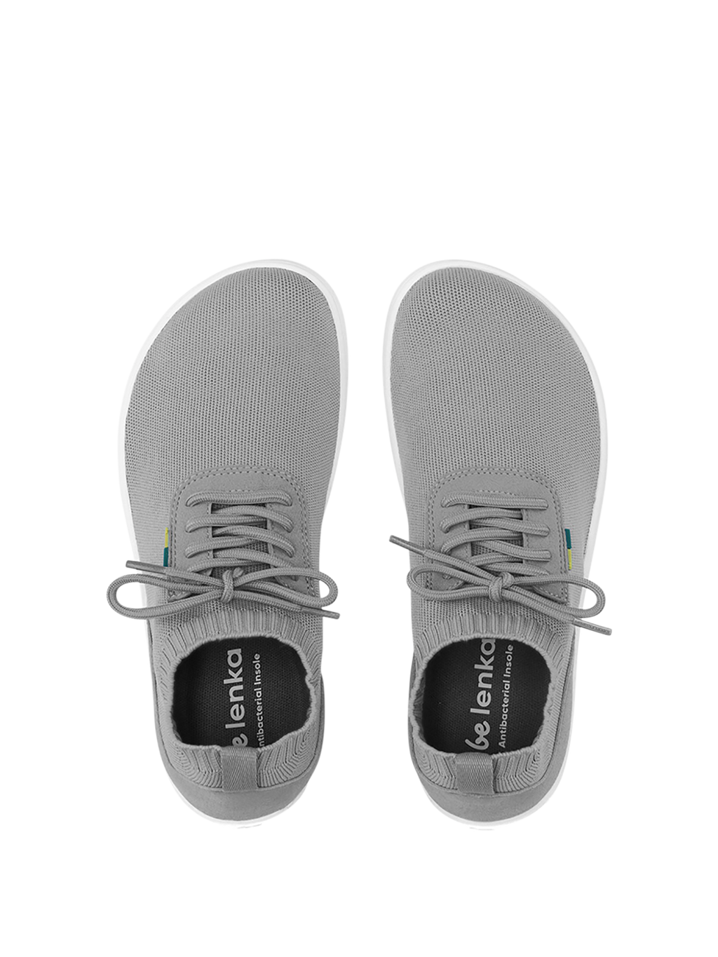 Barefoot zapatillas Be Lenka Stride - Grey & White