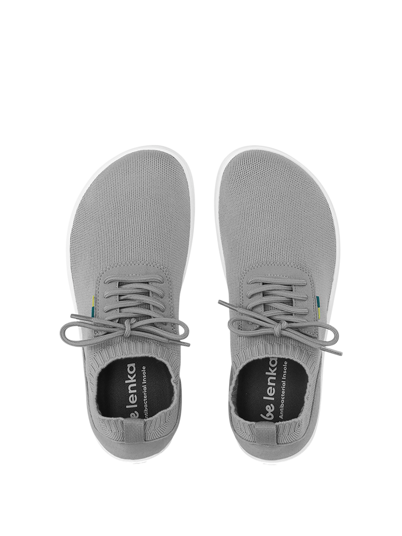 Barefoot zapatillas Be Lenka Stride - Grey & White