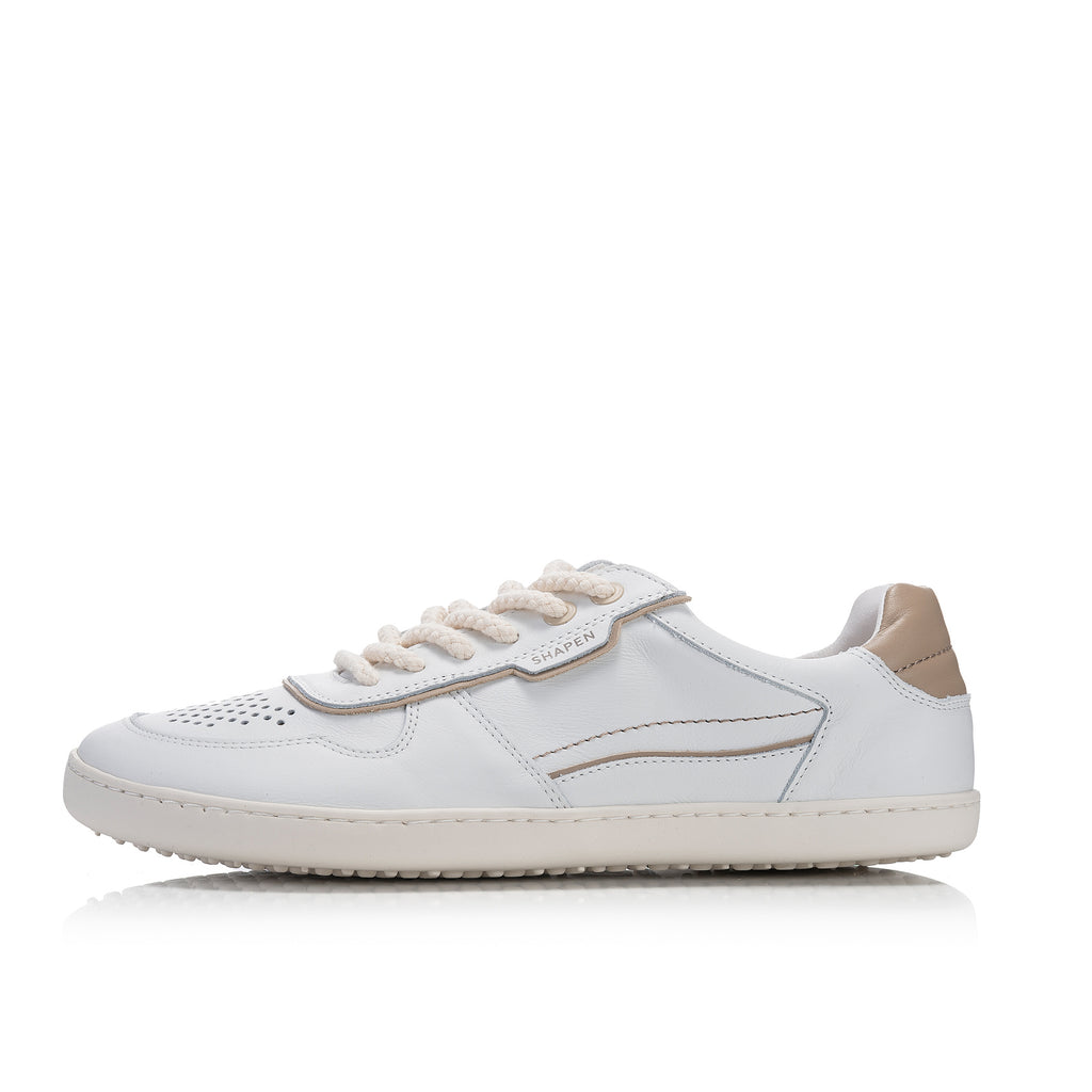 Shapen - Flowin White & Beige - Zapatillas barefoot