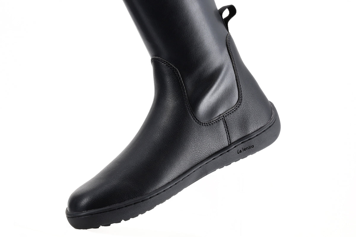 Be Lenka - Athena Black - Botas altas barefoot
