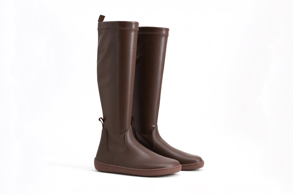 Be Lenka - Athena Chocolate - Botas altas barefoot