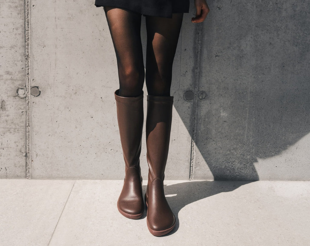 Be Lenka - Athena Chocolate - Botas altas barefoot