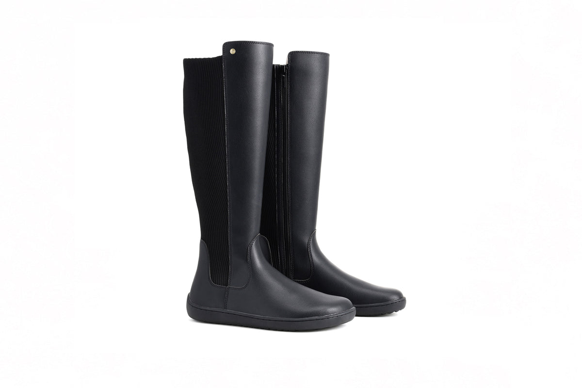 Be Lenka - Symphony Black - Botas altas barefoot