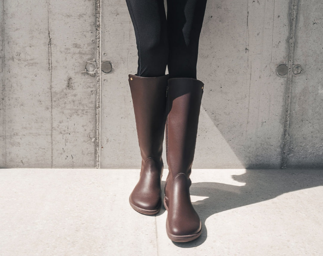 Be Lenka - Symphony Dark Brown - Botas altas barefoot