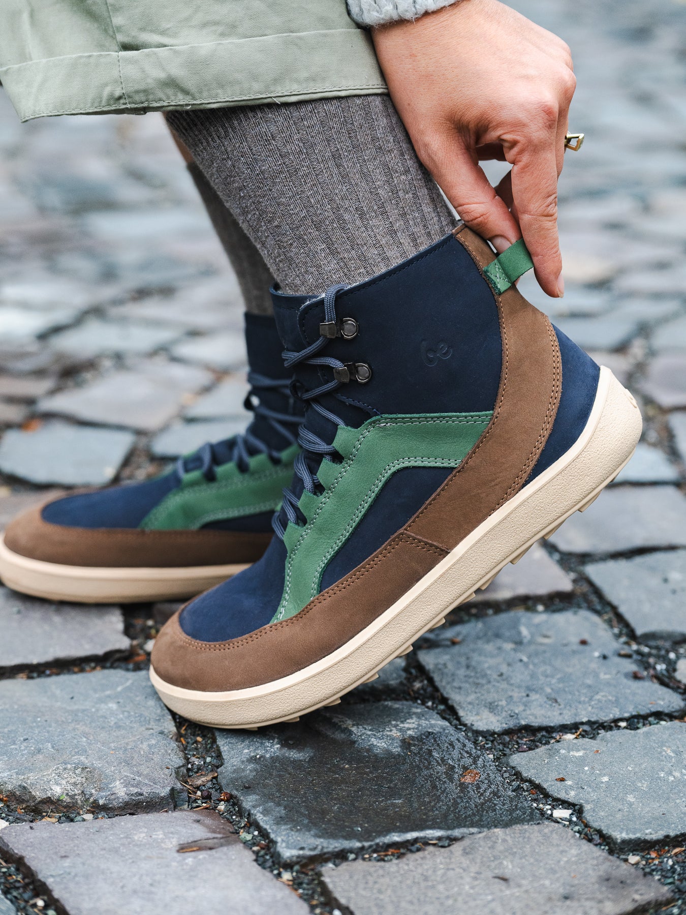 Zapatos Barefoot Be Lenka York - Navy, Brown & Beige Belenka  Cacles Barefoot