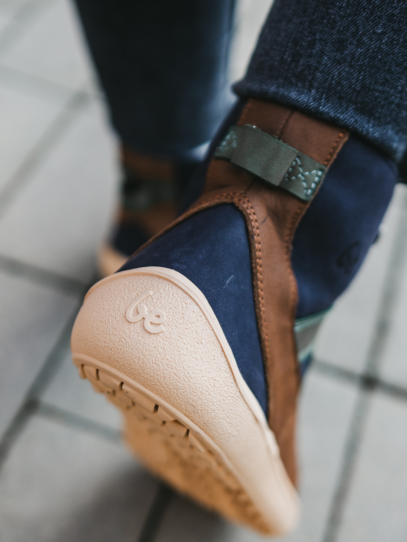 Zapatos Barefoot Be Lenka York - Navy, Brown & Beige Belenka  Cacles Barefoot