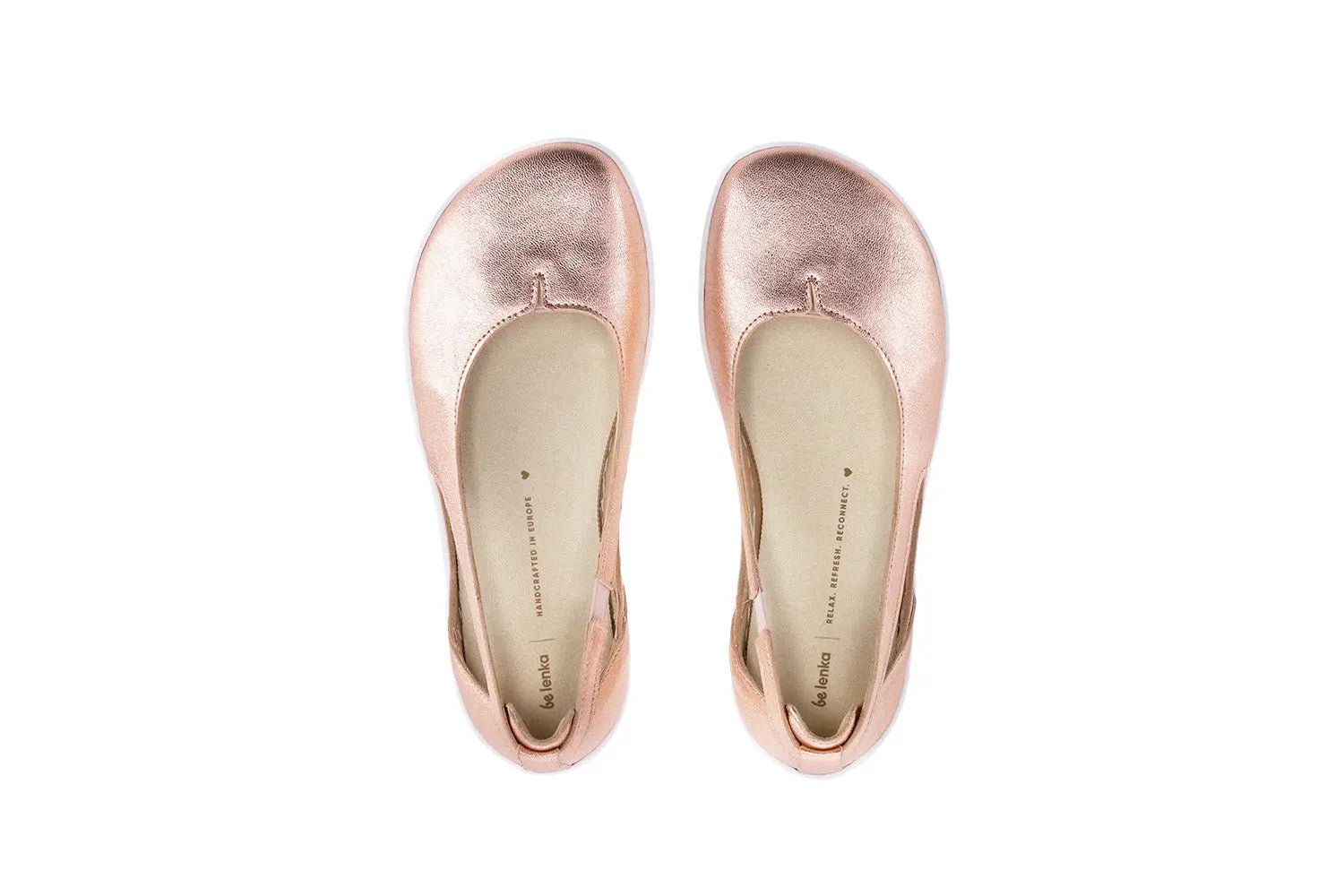 Be Lenka - Bellissima 2.0 Rose Gold - Bailarinas respetuosas - Cacles Barefoot