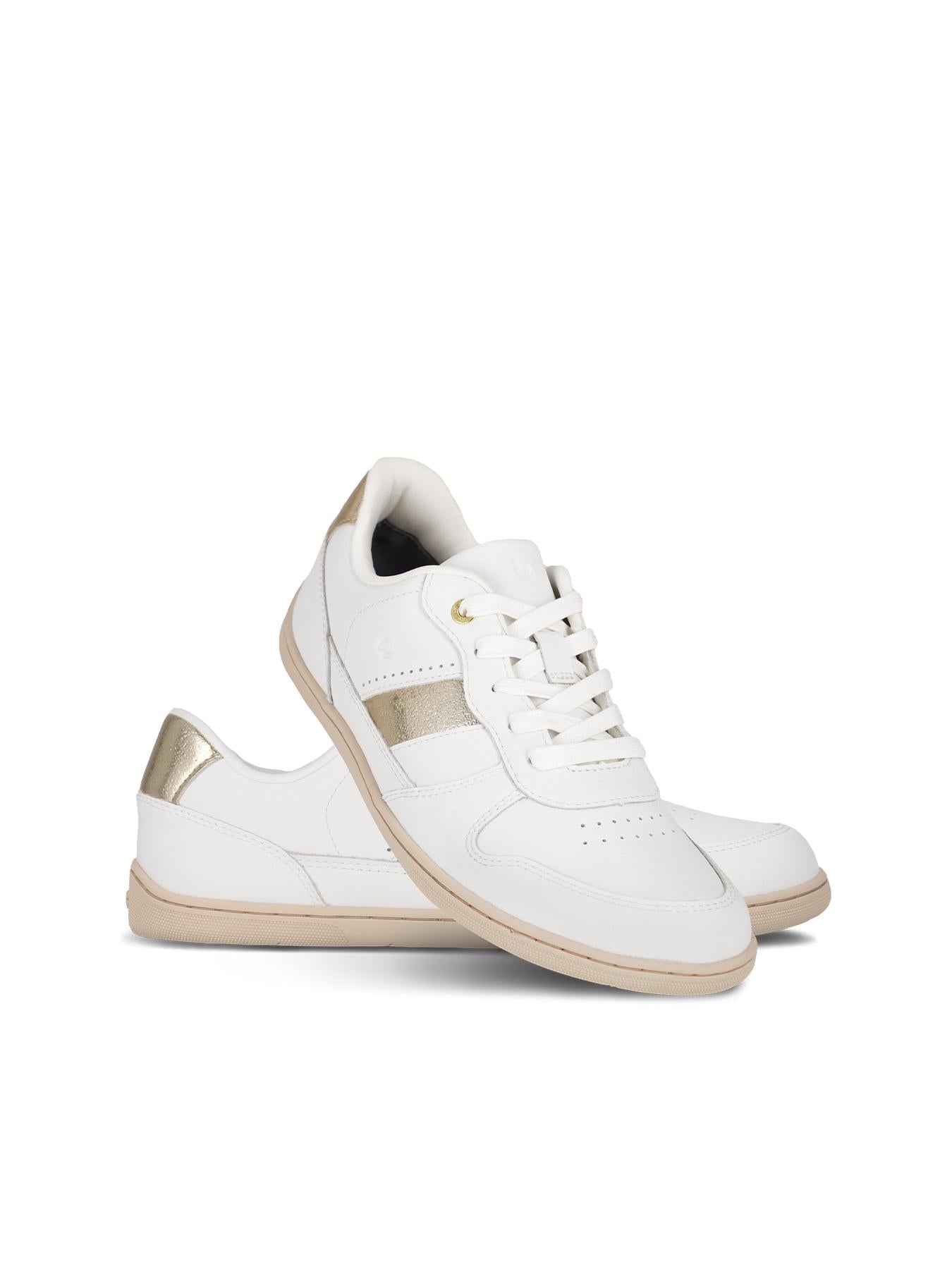 Be Lenka - Cellestia White & Gold - Zapatillas barefoot - Cacles Barefoot