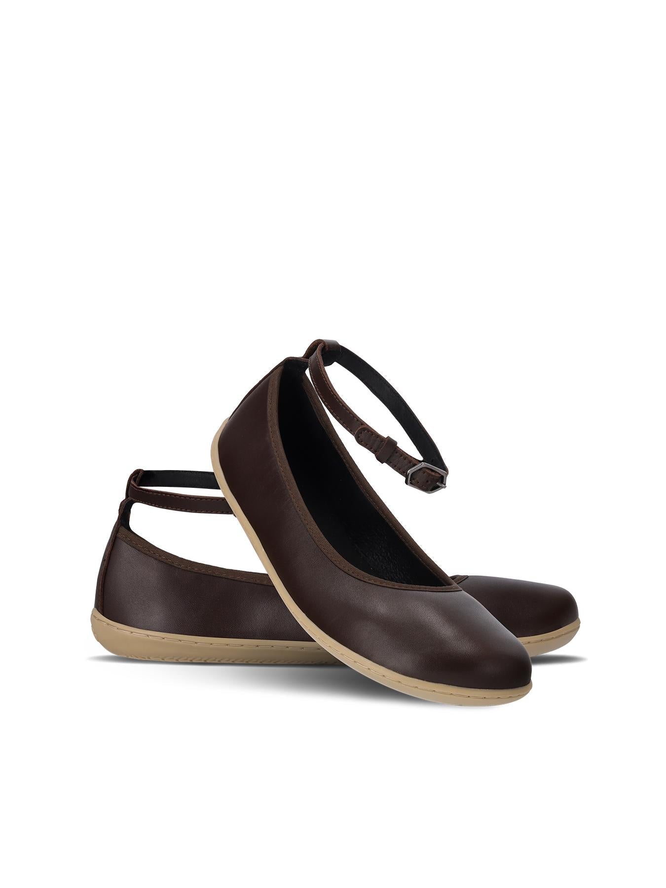 Be Lenka - Florence Dark Brown - Bailarinas barefoot - Cacles Barefoot
