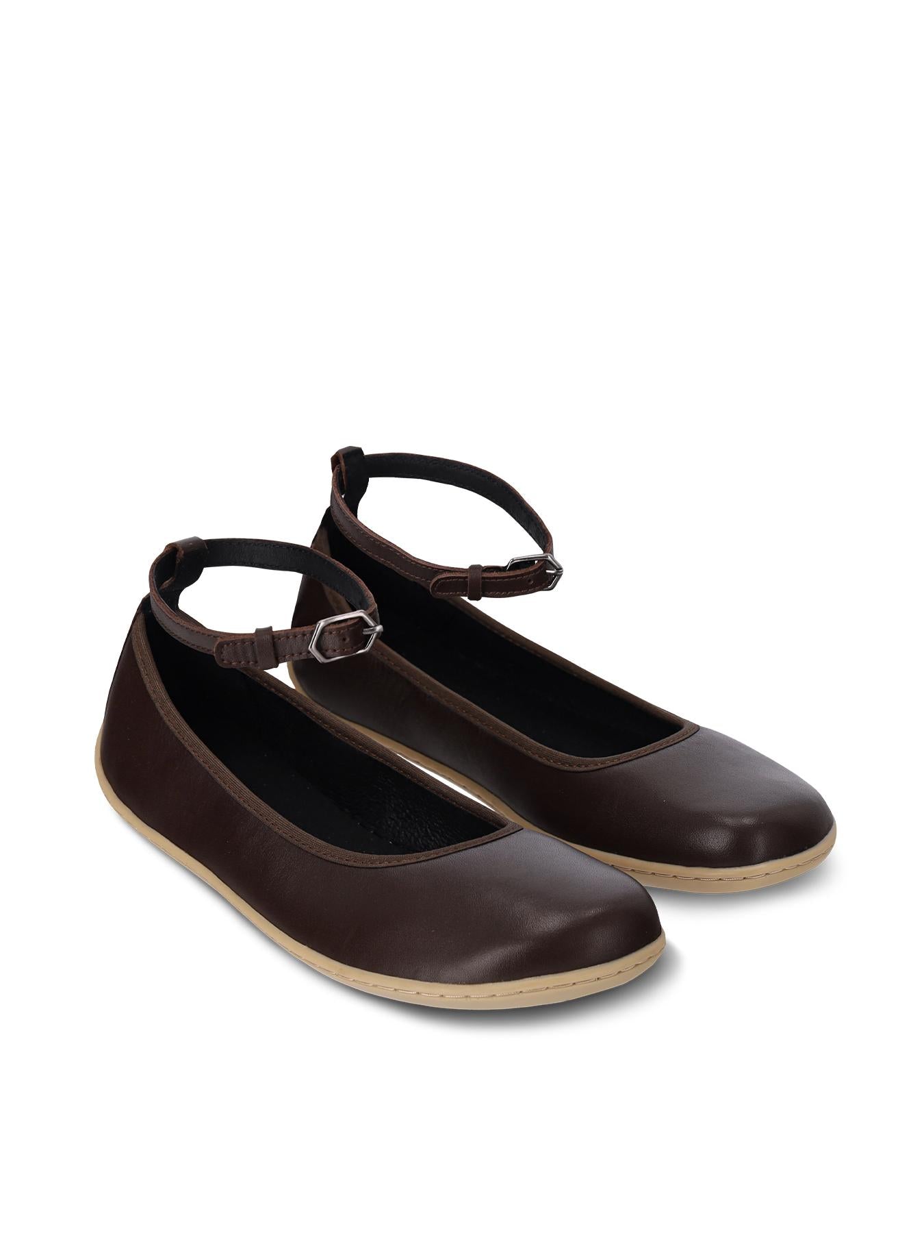 Be Lenka - Florence Dark Brown - Bailarinas barefoot - Cacles Barefoot