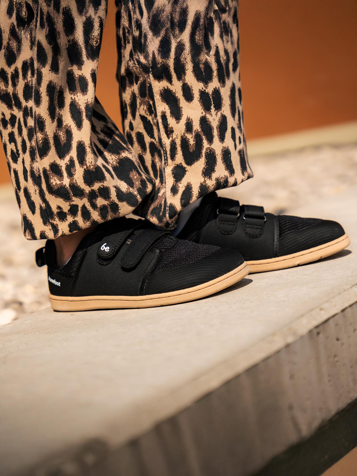 Be Lenka Kids - Bounty Junior Black - Zapatillas barefoot - Cacles Barefoot